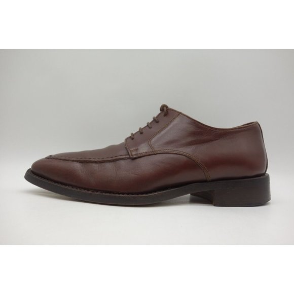 Billy Reid Brown Leather Lace Up Dress Oxfords Shoes Men\'s 7 UK / US 8